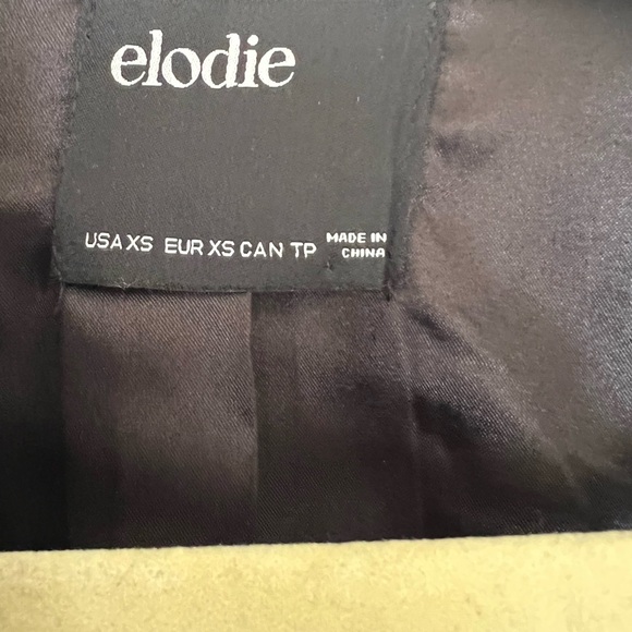 Elodie oversized black belvet blazer - Picture 2 of 2